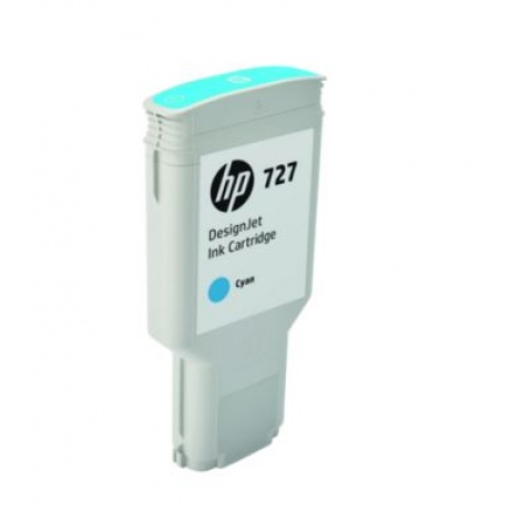 HP no 727 300-ml azurová ink. kazeta