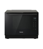 Panasonic mikrovlnná trouba, 1000 W, parní vaření, černá