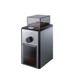 DeLonghi KG89 mlýnek na kávu, 110 W, nastavení hrubosti, kontrolka, ocelové kameny, bezpečnostní systém, černý