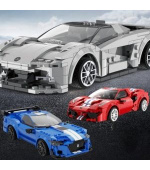 Velký set RC stavebnic - Lotus Evija, RED RACE CAR a BLUE KNIGHT