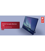 RICOH Portable LCD 150 15.6" 16:9 1920x1080 OLED 1ms 100,000:1 10-point Multi-Touch USB-C Powered, Ultra-Lightweight