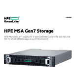 HPE MSA 2070 SFF 2x32Gb FC 4-port Controller 12x1.92TB SSD 4x32Gb SFP FC XCVR 23TB Storage Array Smart Choice