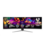 MSI LCD MPG 491CQPX QD-OLED, 49", 5120x1440, QD-OLED, 0,03ms, VESA 100x100, Black