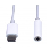 PremiumCord Převodník USB-C na audio konektor jack 3,5mm female 10cm