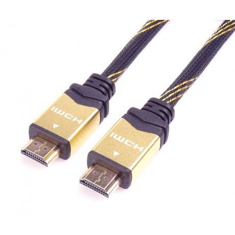 PremiumCord designový HDMI 2.0 kabel, zlacené konektory, 1,5m