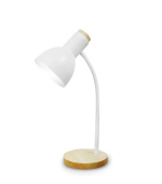 Platinet PDL333W stolní lampa Marma, 1xE27, 40W, bílá