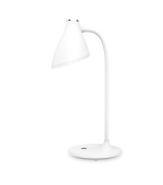 Platinet PDL6730 stolní LED lampa 5W stmívatelná, integrovaná baterie 2400mAh, bílá