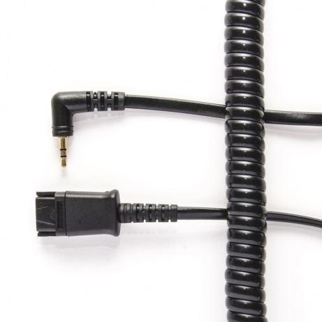 JPL BL-06+P kabel pro náhlavky s QD konektorem do 2.5mm jack