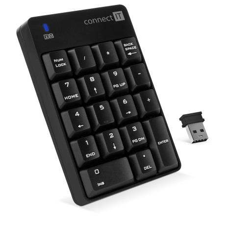 CONNECT IT NumCALC bezdrátová numerická klávesnice