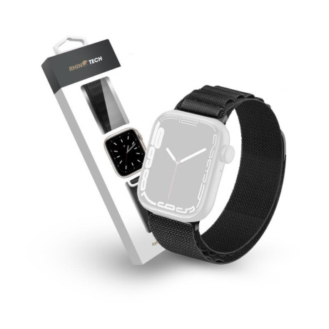 RhinoTech řemínek Ultra Alpine Loop pro Apple Watch 42/44/45/49m černá