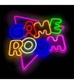 BAZAR - 2Kids Toys LED NEON LIGHT lampička GAME ROOM - Poškozený obal (Komplet)