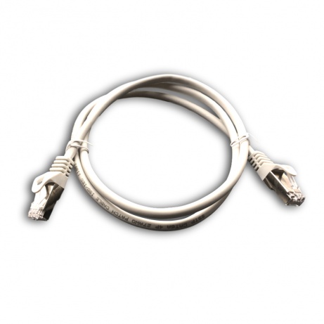 DATACOM Patch cord S/FTP CAT6A 1m šedý