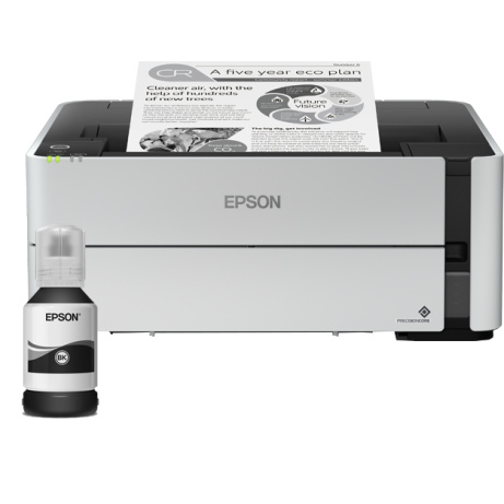 Epson EcoTank/M1180/Tisk/Ink/A4/LAN/Wi-Fi Dir/USB