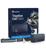 Tractive GPS CAT Mini – sledování polohy a aktivity pro kočky - tmavě modrý