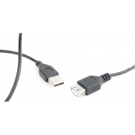 Gembird USB 2.0 extension cable, 0.75 m, black