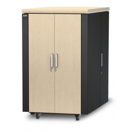 NetShelter CX 24U Secure Soundproofed Server Room in a Box Enclosure International