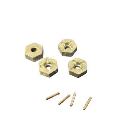 Hliníkové unašeče + 4x čep pro model Jeep Rubicon D2U-05