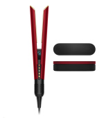 BAZAR - Dyson Airstrait HT01 žehlička na vlasy, LCD displej, Hyperdymium™ motor, red velvet/gold - poškozený obal