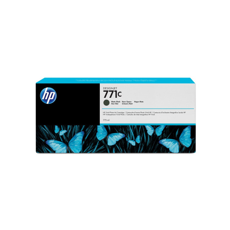 HP 771C Black matte DJ Ink Cart, 775 ml, B6Y07A