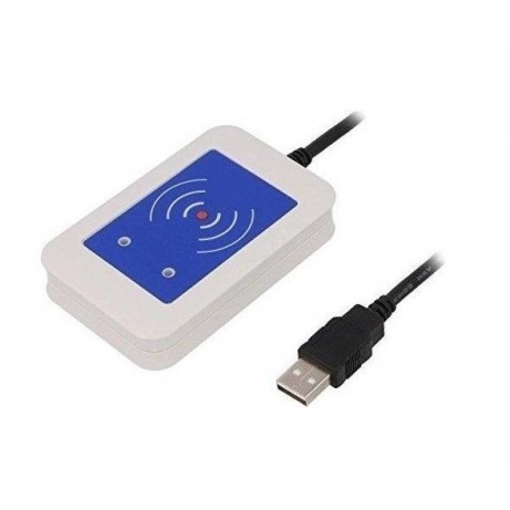 Xerox ELATEC TWN4 MIFARE NFC RFID CARD READER WHITE USB 2M CABLE