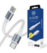 3mk Hyper Cable N-SERIES C to C 1m 20V/3A 60W White