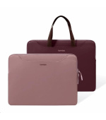 tomtoc Light-A21 Dual-color Slim Laptop Handbag, 13,5 Inch - Raspberry