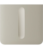 Ajax  SideButton (Dimmer) vertical - Boční kryt stmívatelného tlačítka, vertikální instalace, slonovinová kost
