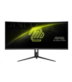 MSI LCD MAG 342CQR E2, 34" 3440x1440, VA, 180Hz, 4ms, VESA 75x75mm, N/A, Black