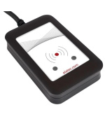 Elatec RFID čtečka black, RS232 cable 2.0m, integrated 125kHz+13.56MHz antenna