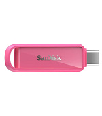 SanDisk Flash Disk 256GB iXpand Phone Drive USB-C, růžová
