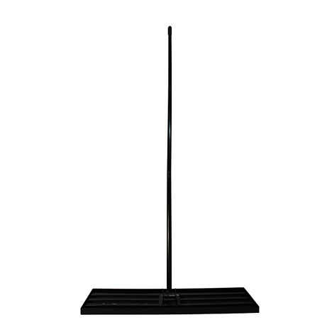 Nivelační a zapravovací brána 90 cm - černá