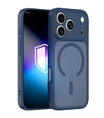3mk ochranný kryt Misty MagCase Blue pro Apple iPhone 17 Pro Max