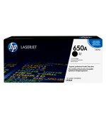 HP 650A Black LJ Toner Cart, CE270A (13,500 pages)