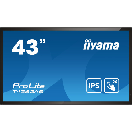 43" iiyama T4362AS-B1:IPS,4K UHD,Android,24/7