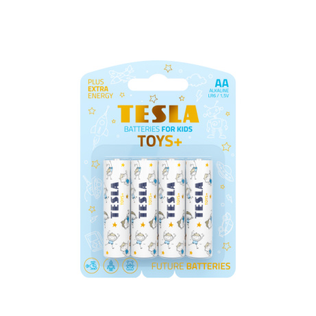 TESLA - baterie AA TOYS BOY, 4 ks, LR06