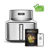 Cosori Iconic Single chytrá horkovzdušná fritéza 6,2 L nerez