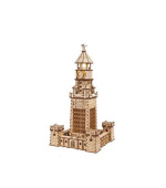 Ugears 3D dřevěné mechanické puzzle Alexandrijský maják