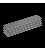 ARCTIC Thermal pad TP-4 (120x20mm, 1.0mm - 4 Pack) - prémiová teplovodivá podložka pod chladič balen