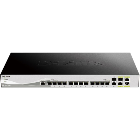 D-Link DXS-1210-16TC Smart Managed Switch, 12x 10G, 2x SFP+ & 2x Combo 10GBase-T/SFP+ ports