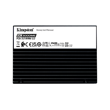 QNAP - Kingston, SSD, DC3000ME, NVMe, 3,84TB