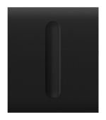 Ajax  CenterButton (Dimmer) - Středový kryt stmívatelného tlačítka, černá