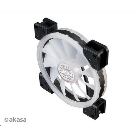 AKASA ventilátor Vegas TL, 140x140x25mm, Dual Sided, RGBW 12V