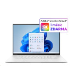 ASUS NTB Zenbook S 16 OLED (UM5606WA-OLED225X), AI9-HX370, 16" 2880 x 1800, 32GB, 2TB SSD, Radeon, W11 Home, White