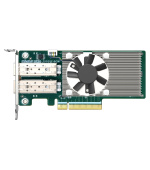 QNAP QXG-25G2SF-BCM Dual port per 25GbE Network adapter; 2 x SFP28; Broadcom 57504 controller