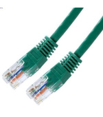 XtendLan patch kabel Cat5E, UTP - 10m, zelený