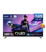 CHiQ L40QST TV 40", QLED, Full HD, Google TV, Frameless, Dolby Audio, dbx-tv, HDR 10