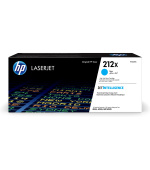 HP 212X High Yield Cyan Original LaserJet Toner Cartridge (10,000 pages)