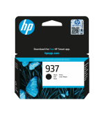 HP 937 Black Original Ink Cartridge (1,250 pages)