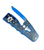 W-Star Krimpovací kleště RJ45 EZ WS7318R profesionální kleště Cat7, Cat6, Cat5, STP
