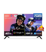CHiQ LF32FT TV 32", FHD, smart, Google TV, dbx-tv, Dolby Audio, Frameless